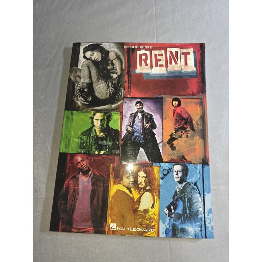 RENT Sheet Music Movie Vocal Selections Piano Vocal Guitar Songbook